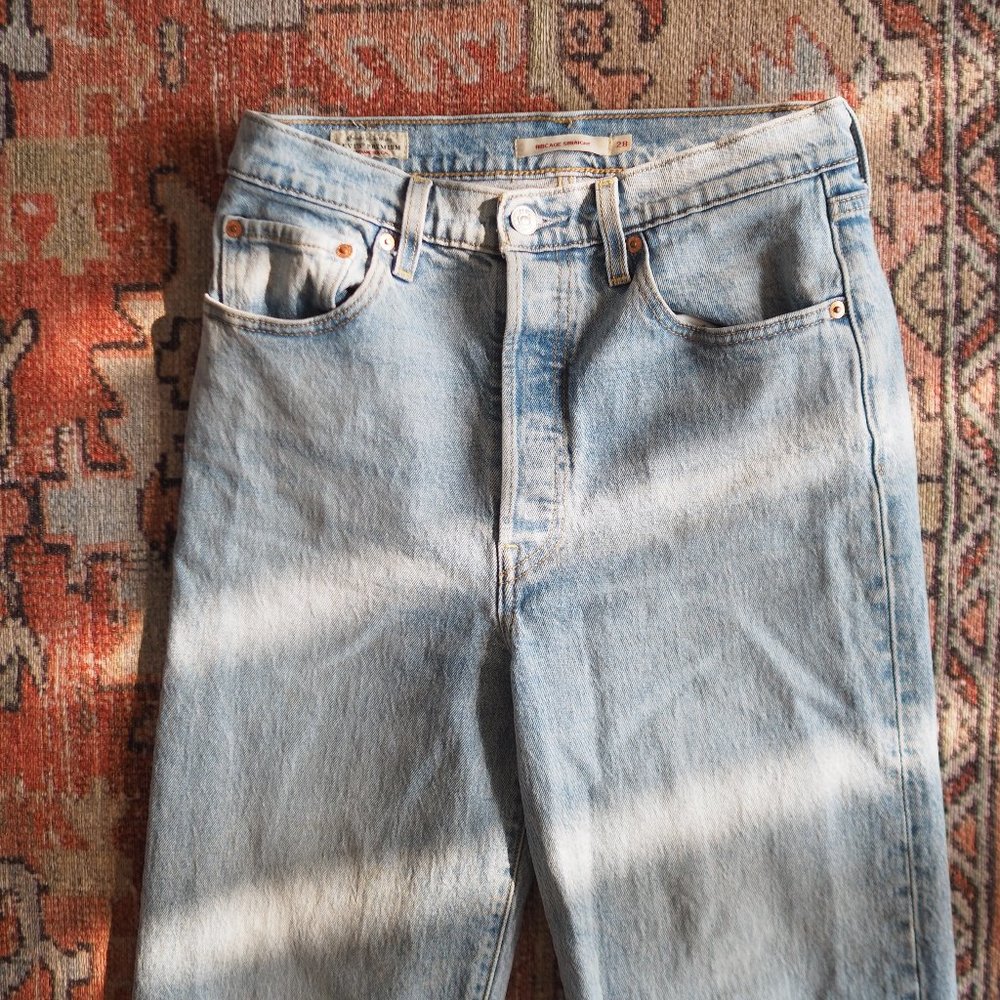 Levi's ribcage straight leg jeans - Picture 3 of 7